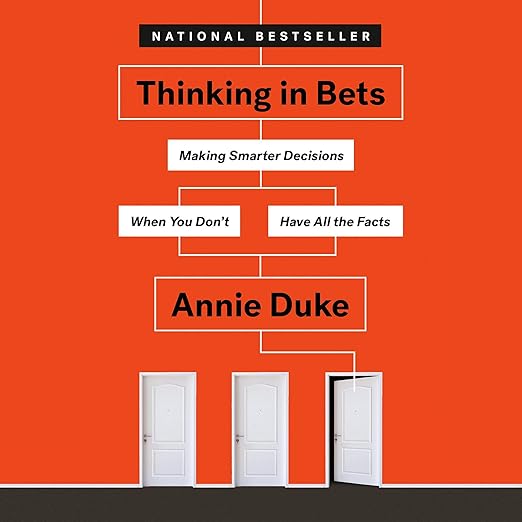 Thinking in Bets book cover