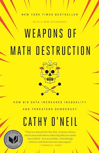 Weapons of math destruction book cover
