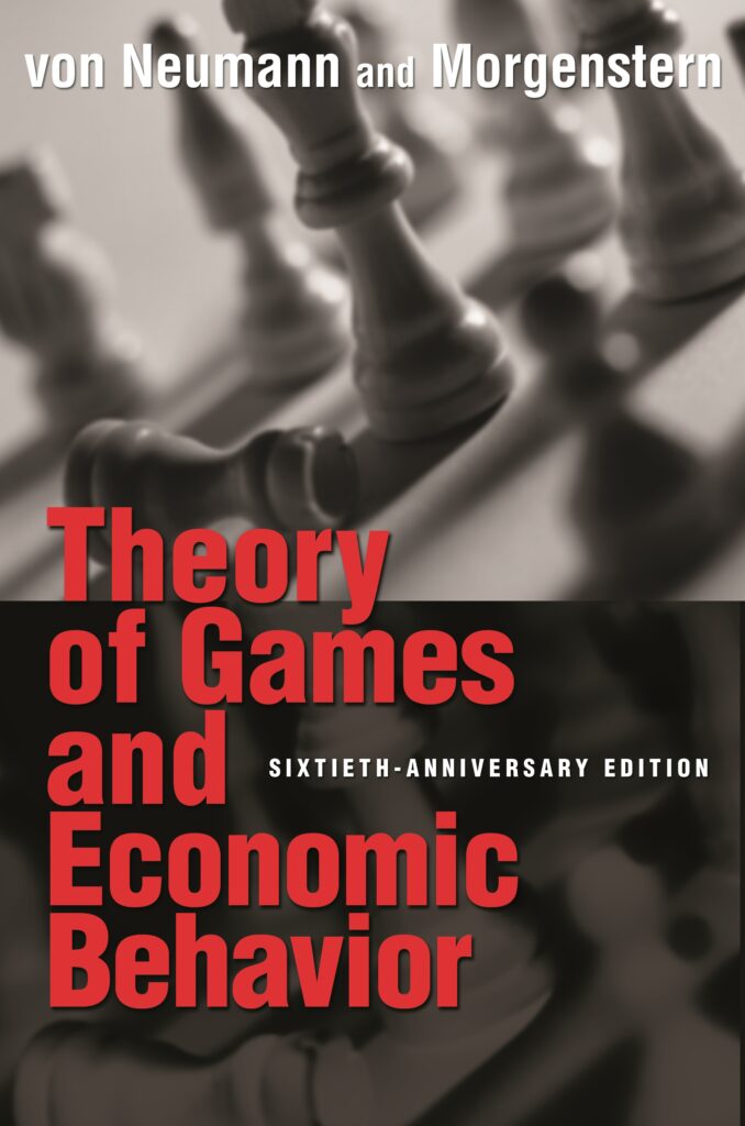Theory of Games and Economic Behavior book cover