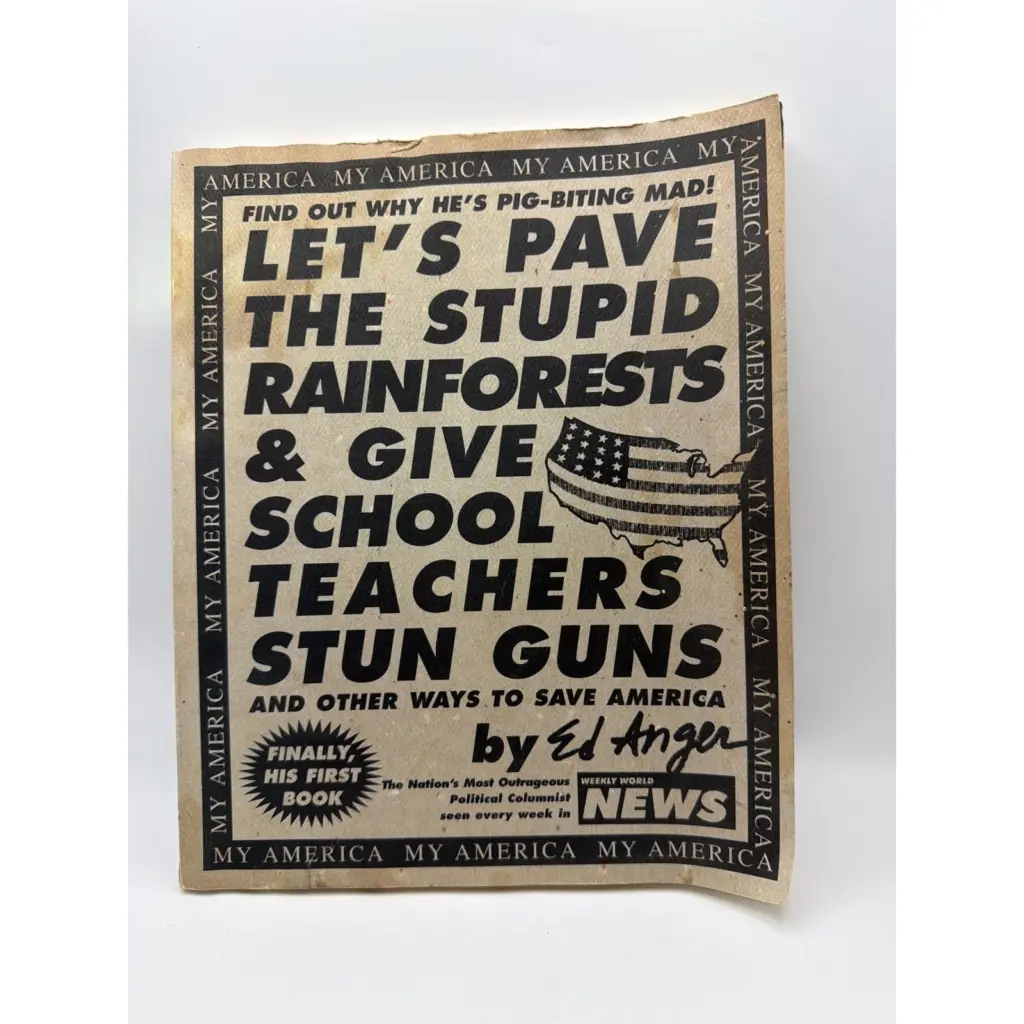 Let’s Pave the Stupid Rainforests & Give School Teachers Stun Guns: And Other Ways to Save America book cover